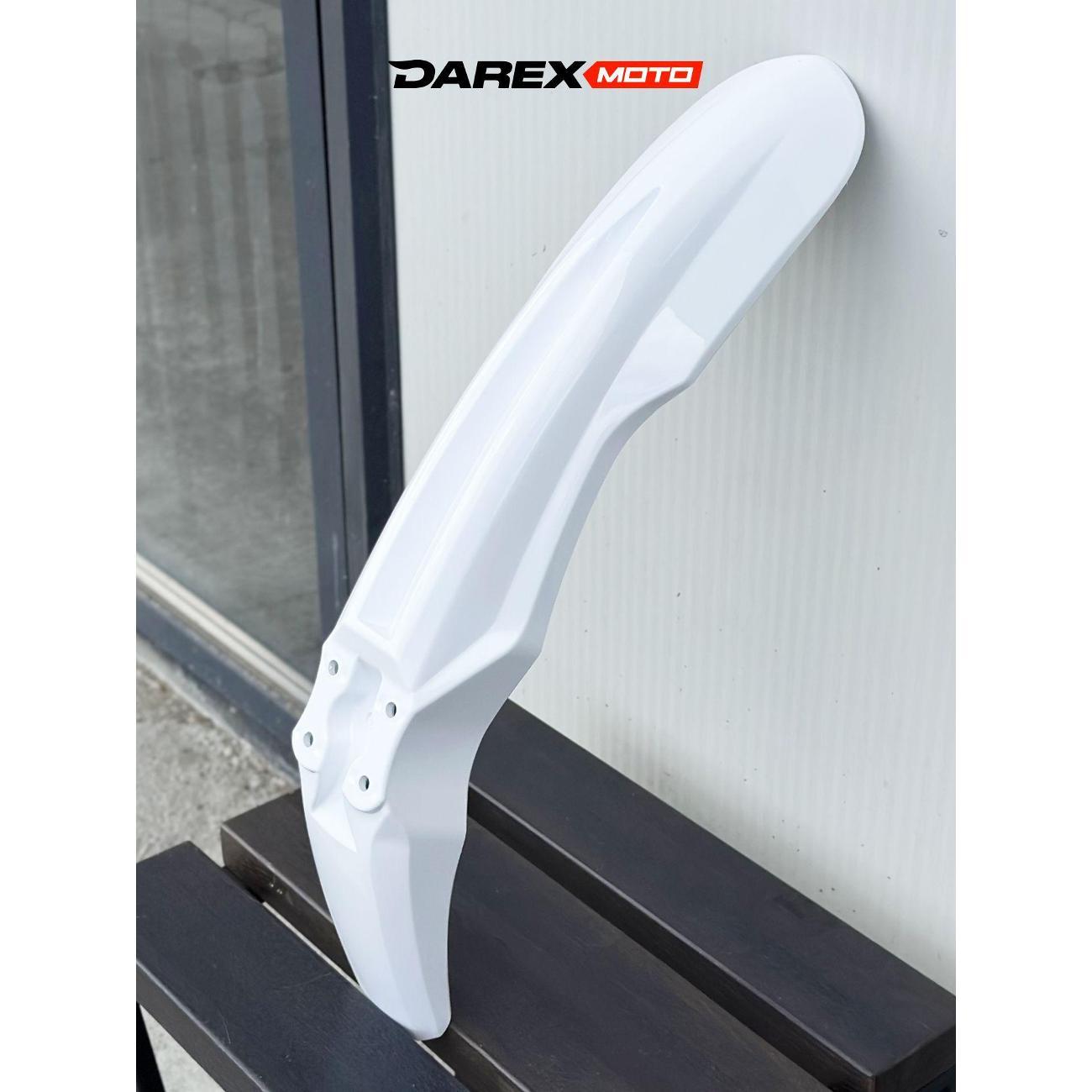 Мотопластик DAREX крыло переднее Timer White