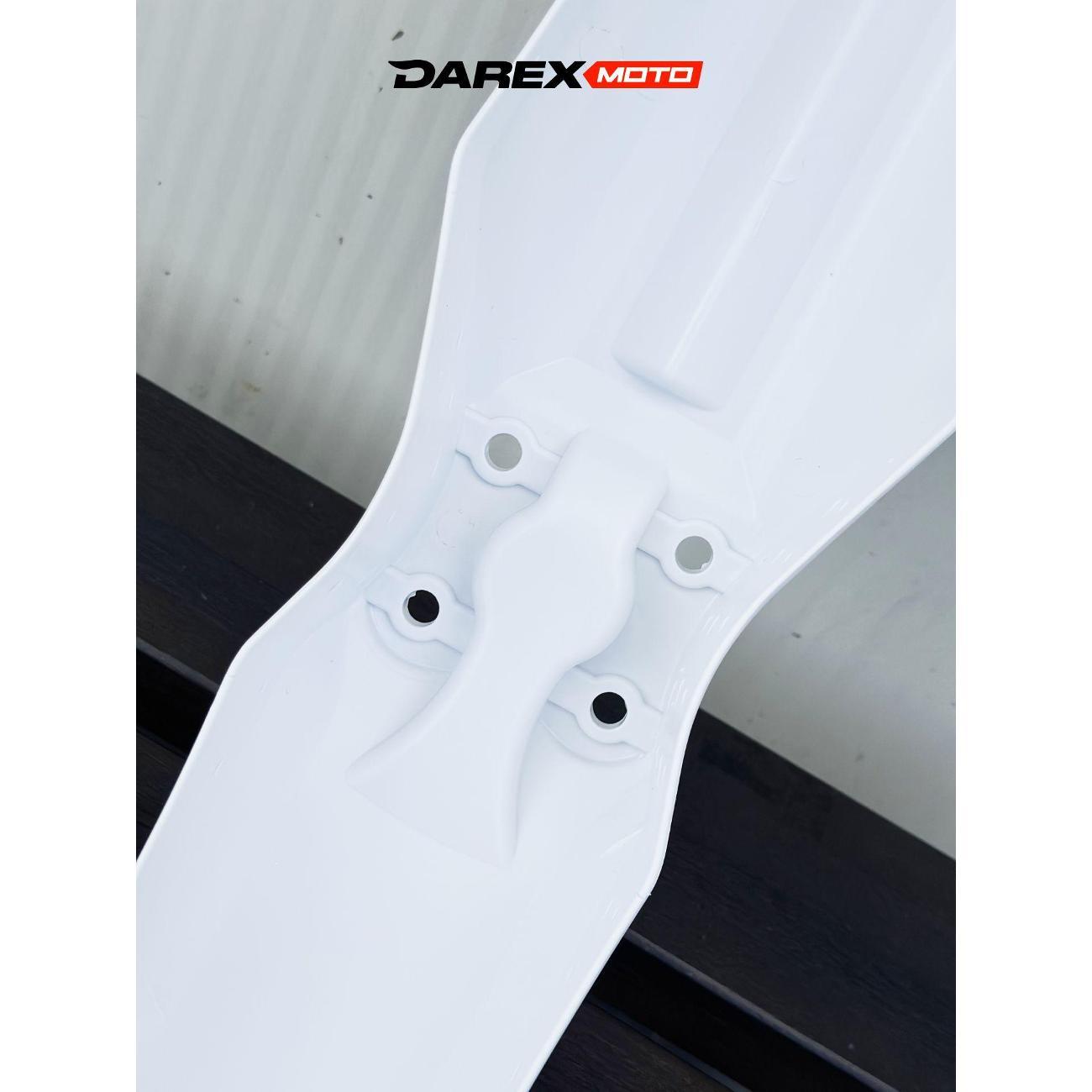 Мотопластик DAREX крыло переднее Timer White