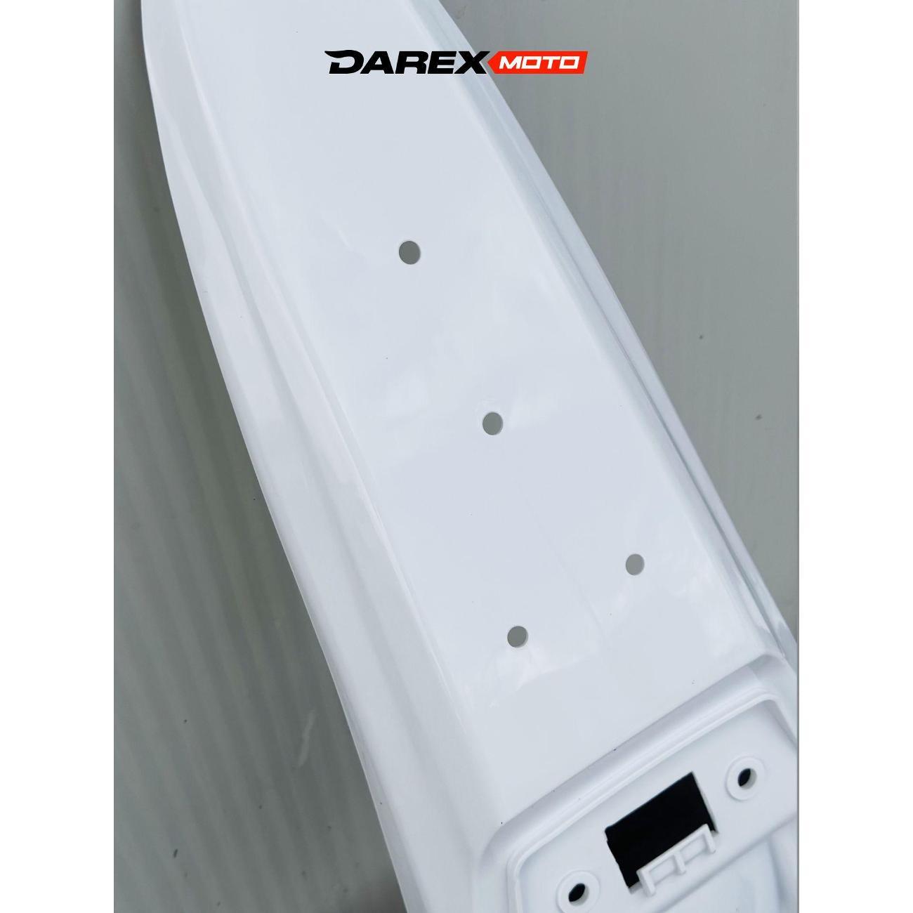 Мотопластик DAREX крыло заднее Timer White