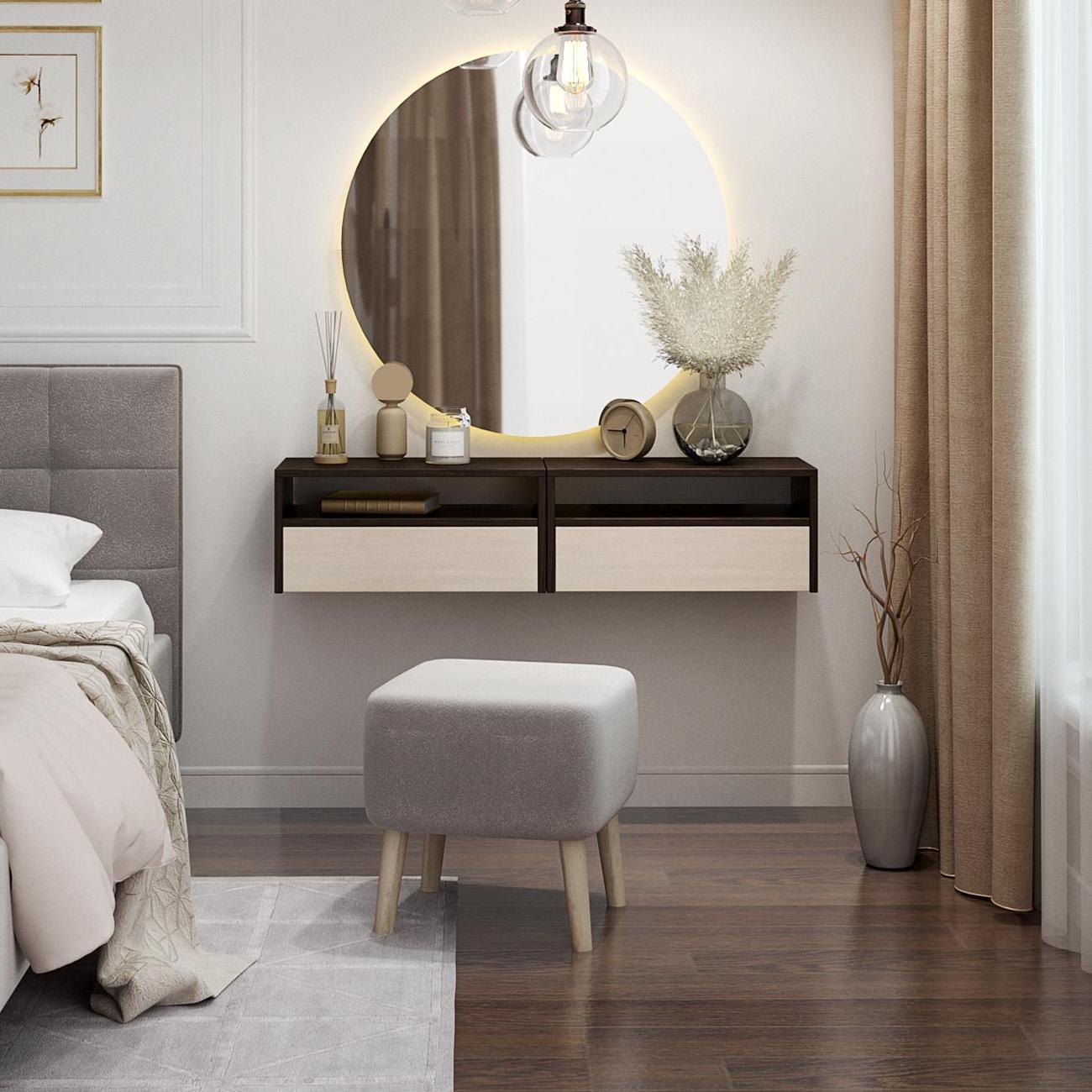 Столик туалетный MFMaster МСТ-СО7-02-ВМ-16