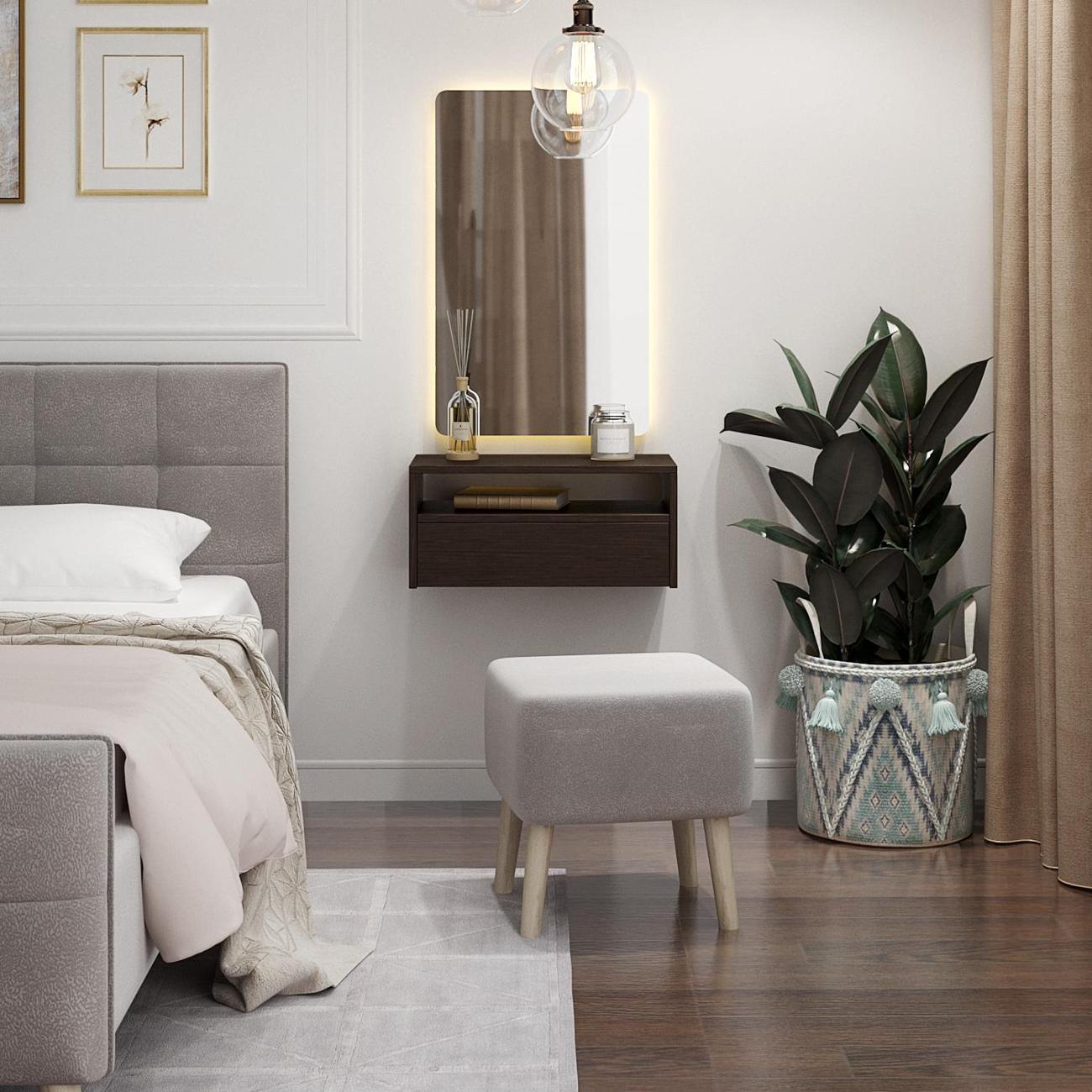 Столик туалетный MFMaster МСТ-ТС1-04-ЧР-16