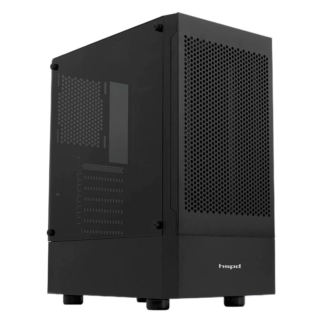 Корпус для компьютера HSPD M540 Black (M540-TGBK)