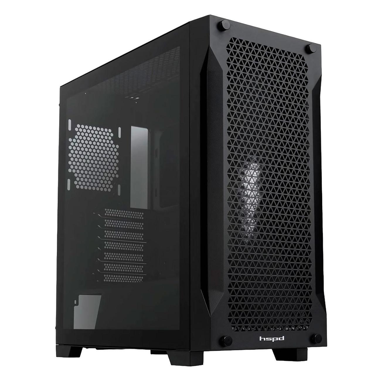 Корпус для компьютера HSPD M541 Black (M541-TGBK) фото