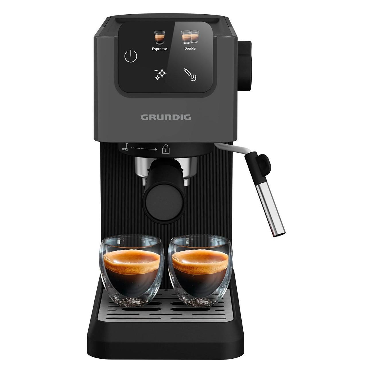 Кофемашина рожкового типа Grundig KSM 4330, черный