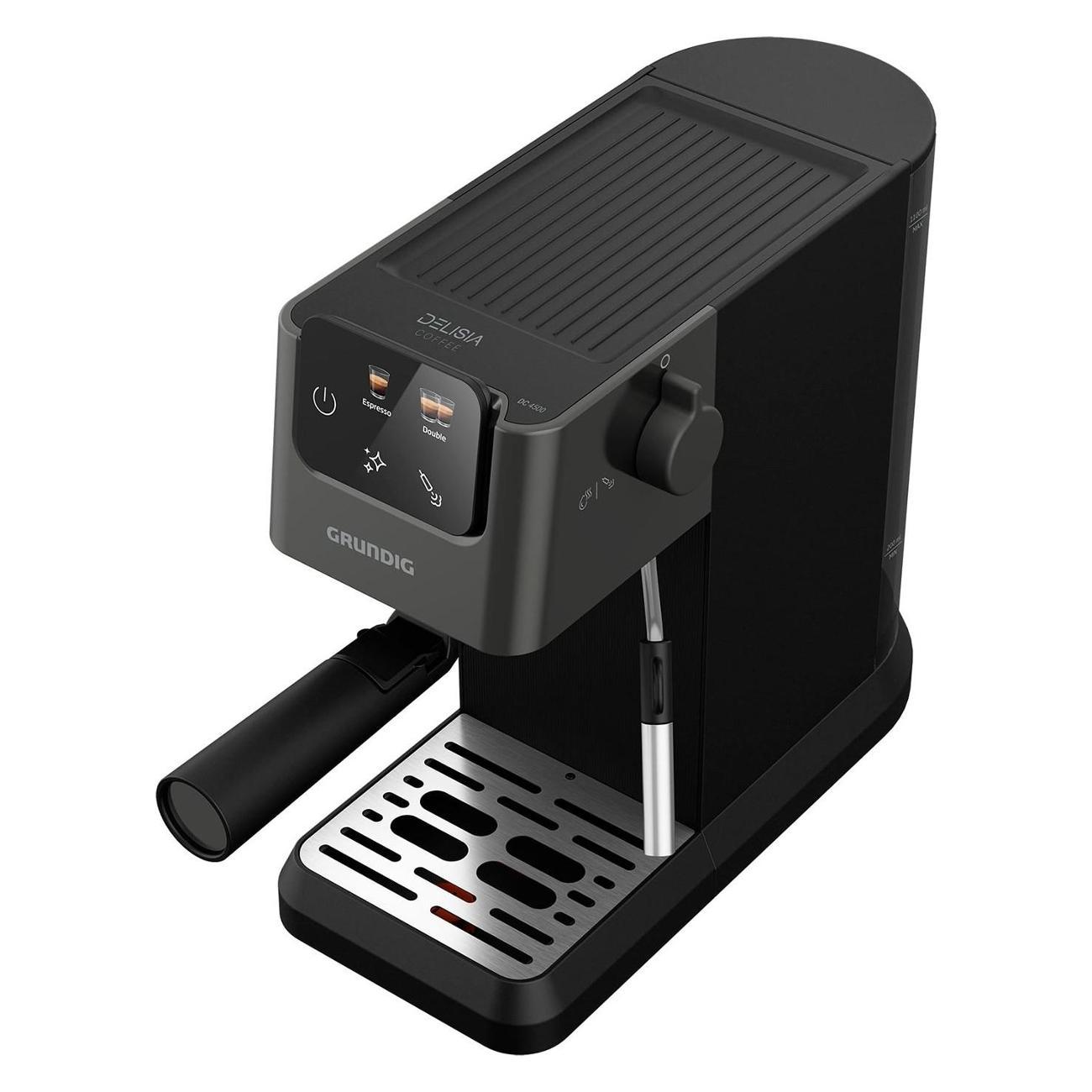 Кофемашина рожкового типа Grundig KSM 4330, черный