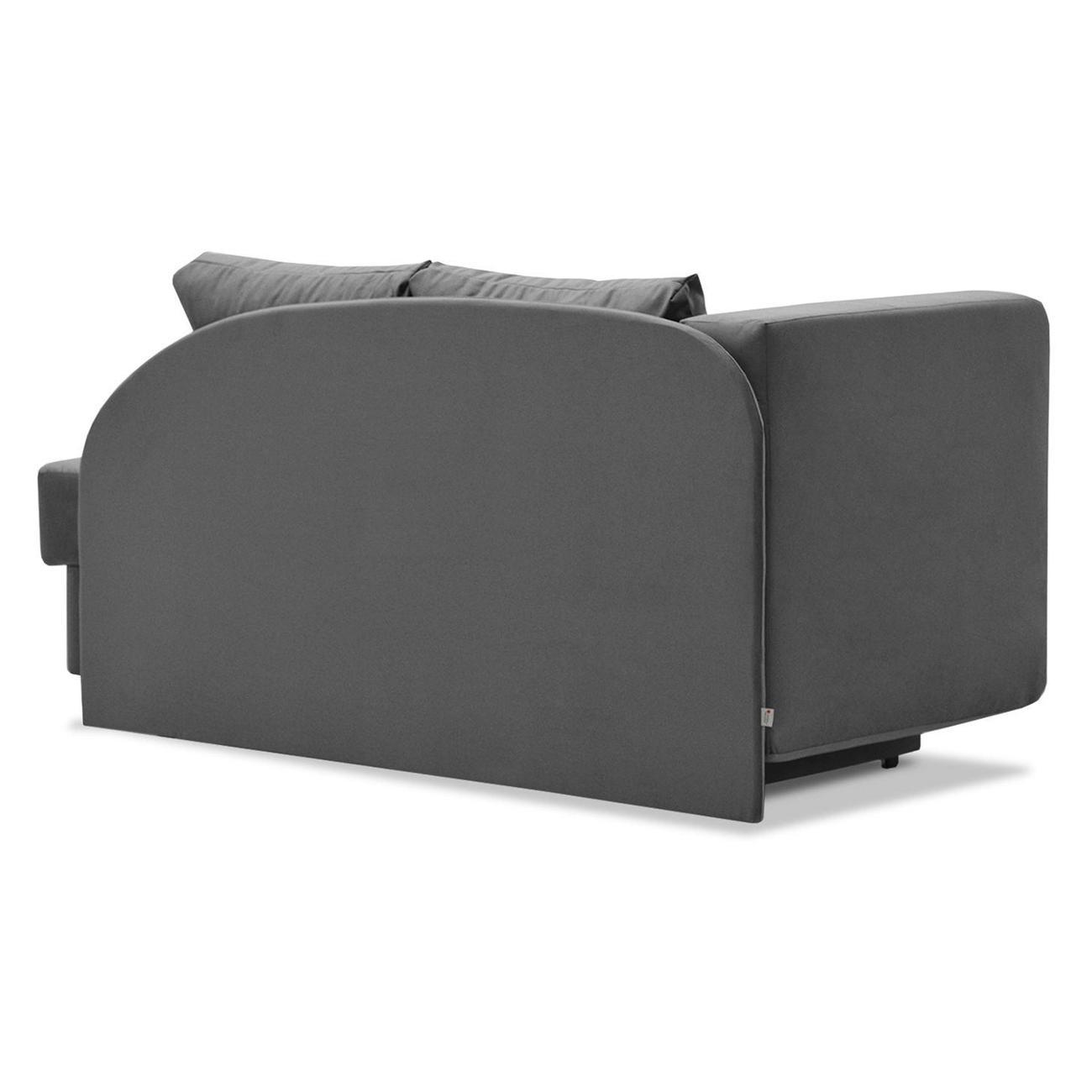 Кушетка Ладья Иби левый Baza 05 серый