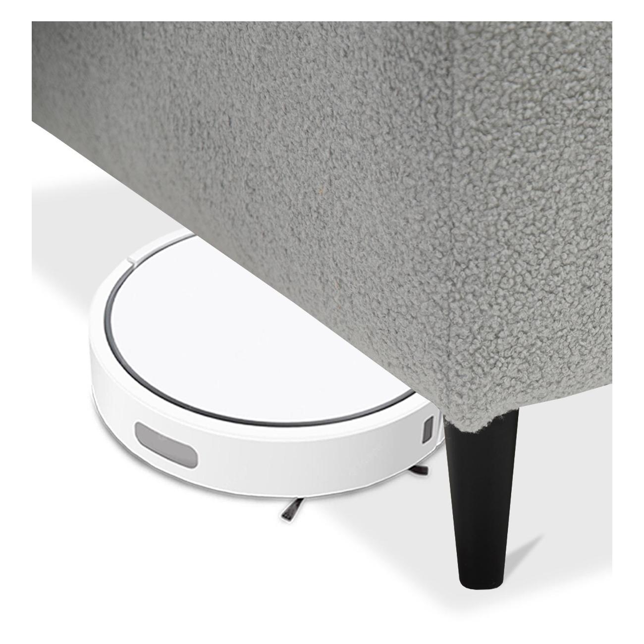 Кушетка Ладья Элфи левый Bravo дым