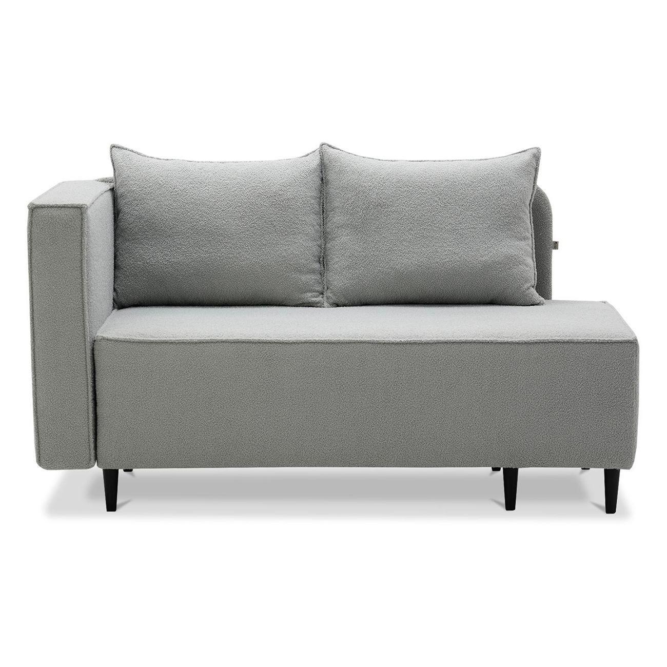 Кушетка Ладья Элфи левый Bravo дым