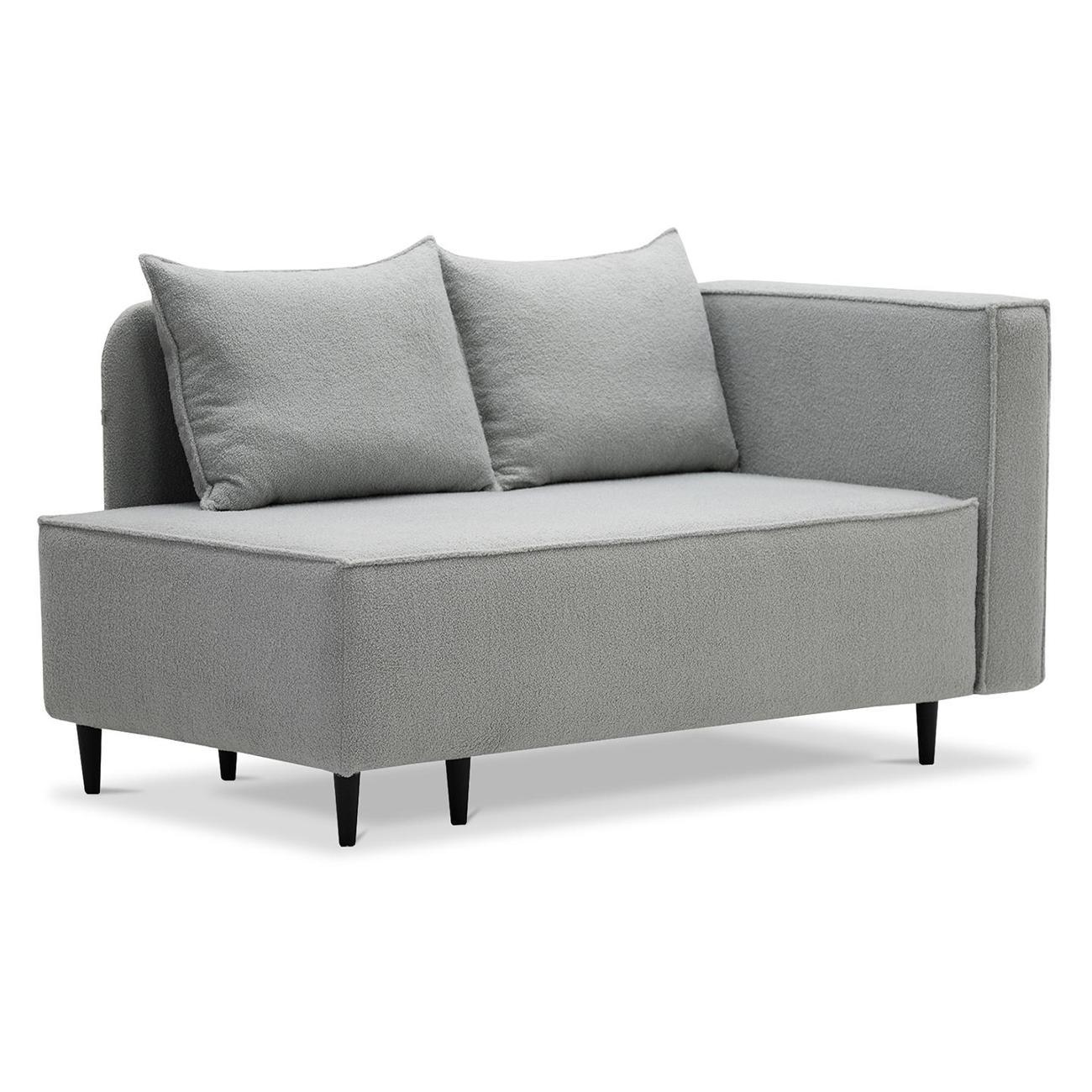 Кушетка Ладья Элфи правый Bravo дым