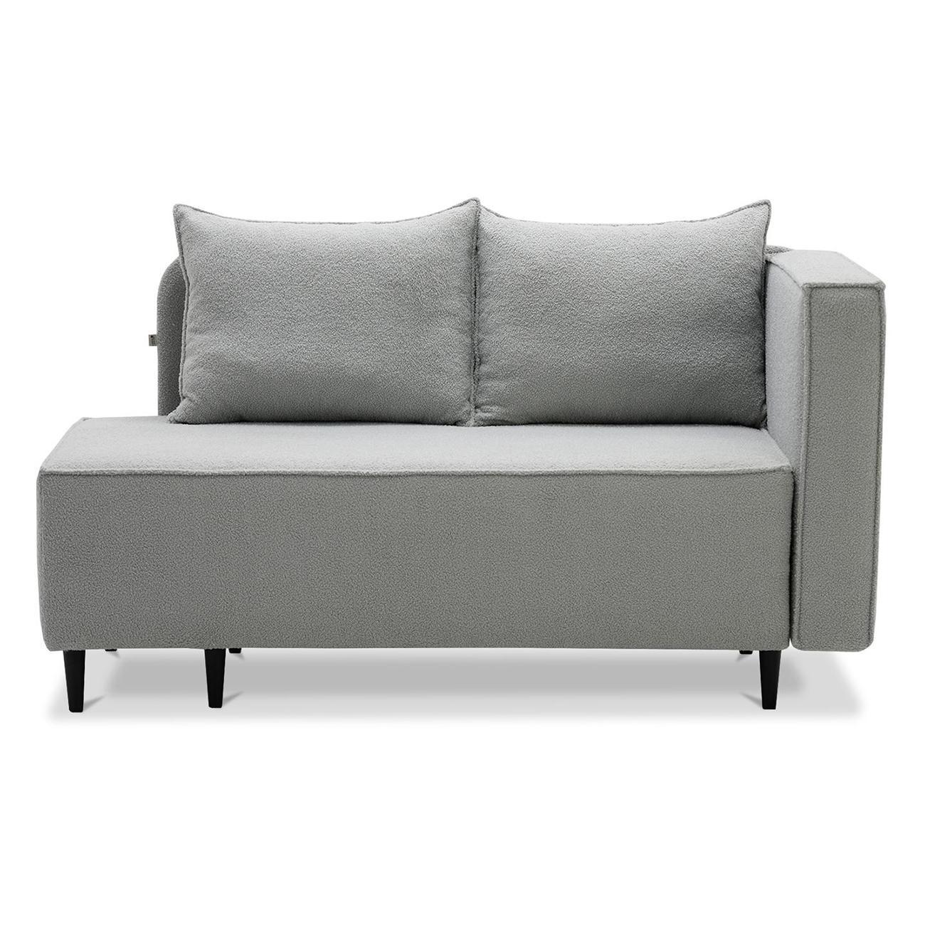 Кушетка Ладья Элфи правый Bravo дым