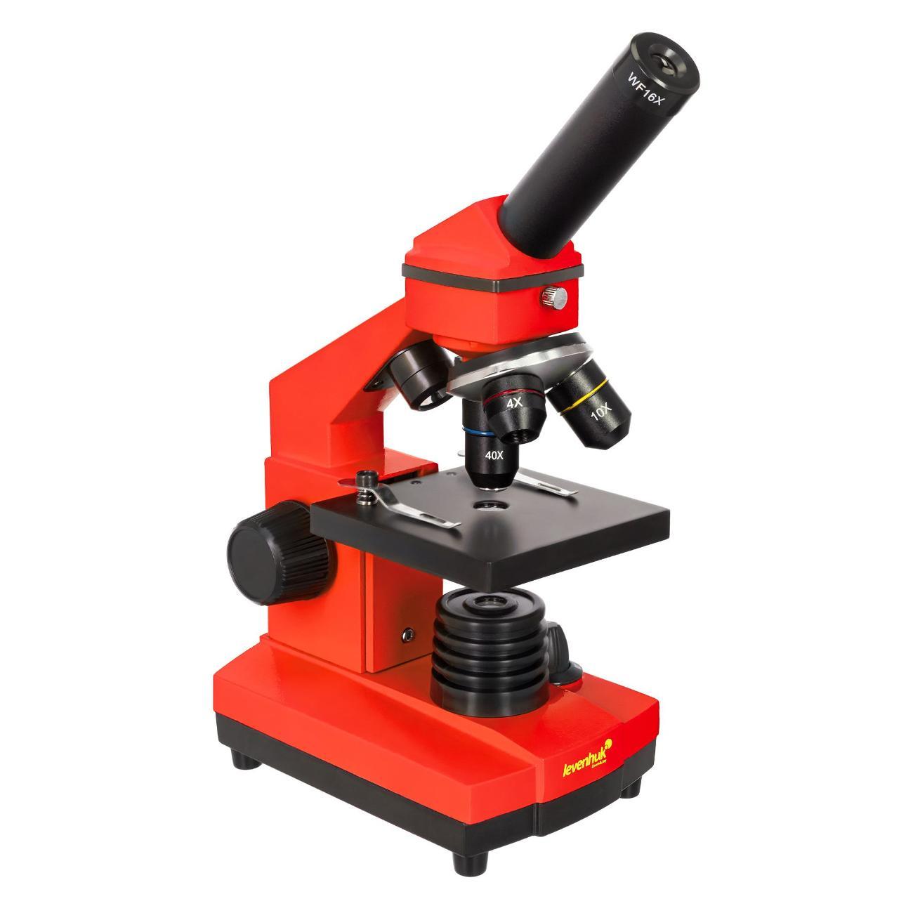 Микроскоп Levenhuk Rainbow 2L PLUS апельсин