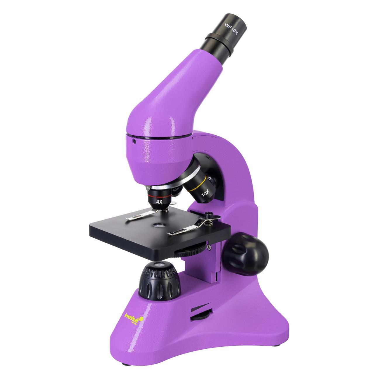 Микроскоп Levenhuk Rainbow 50L аметист