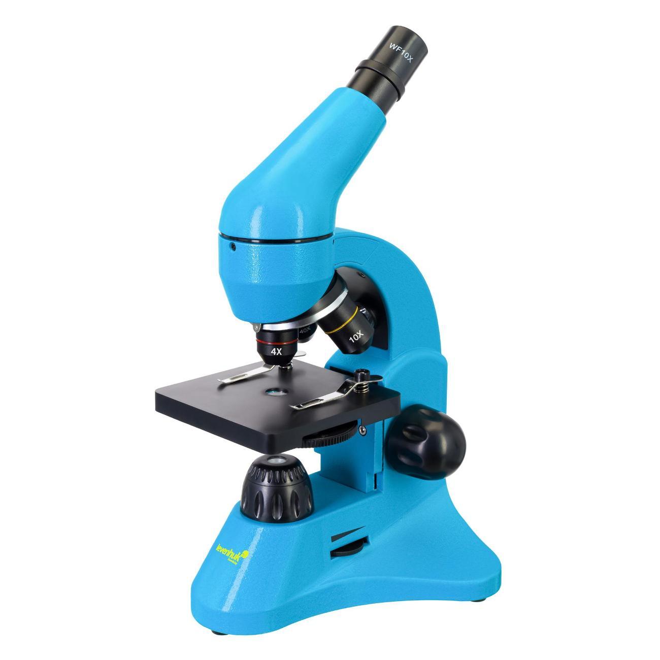 Микроскоп Levenhuk Rainbow 50L лазурь