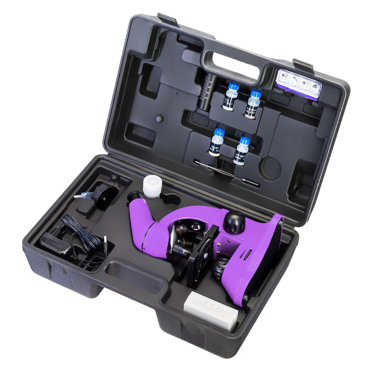 Микроскоп Levenhuk Rainbow 50L PLUS аметист