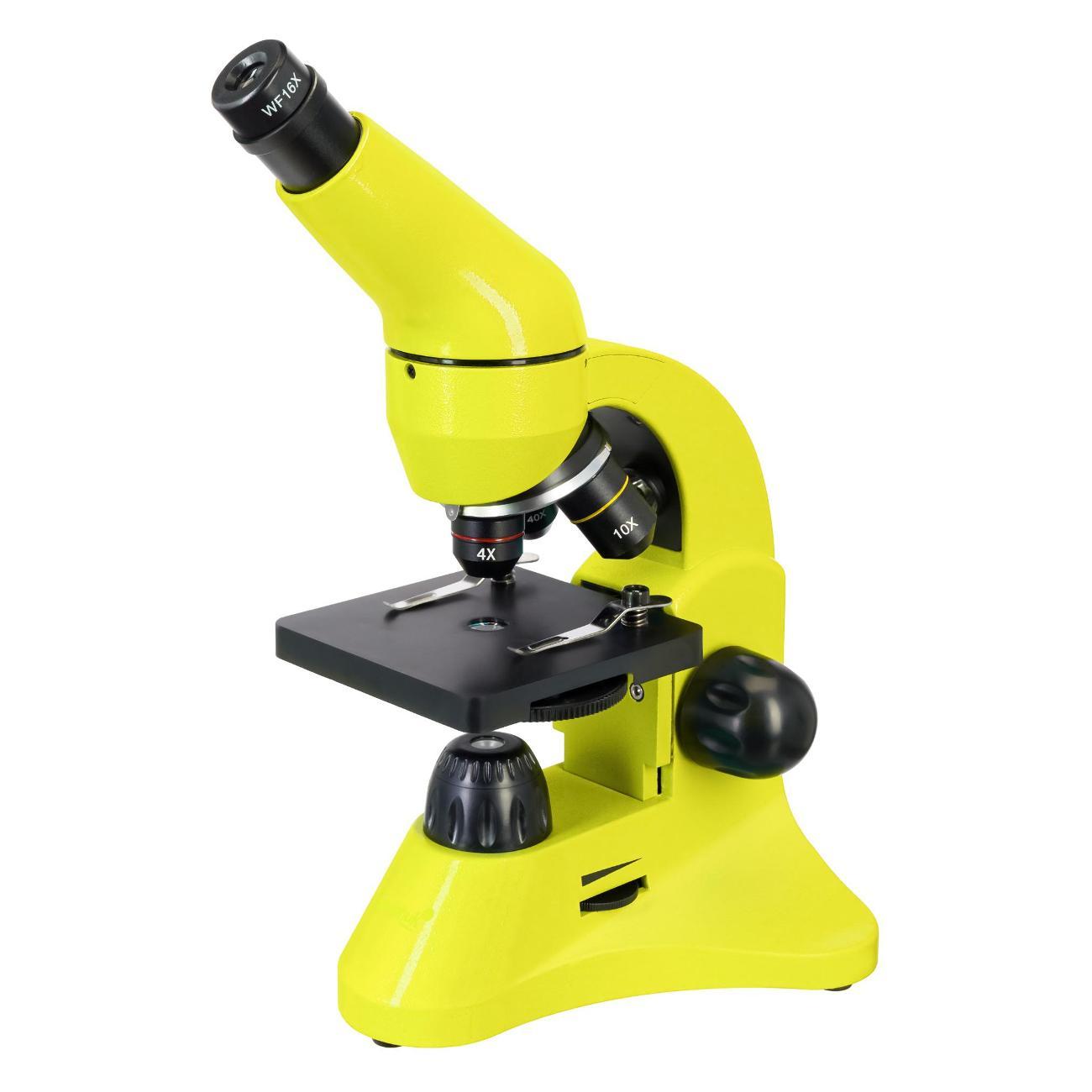 Микроскоп Levenhuk Rainbow 50L PLUS лайм