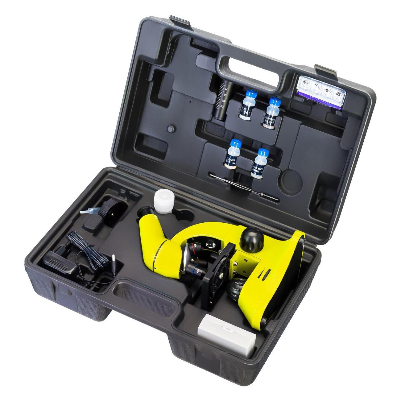 Микроскоп Levenhuk Rainbow 50L PLUS лайм