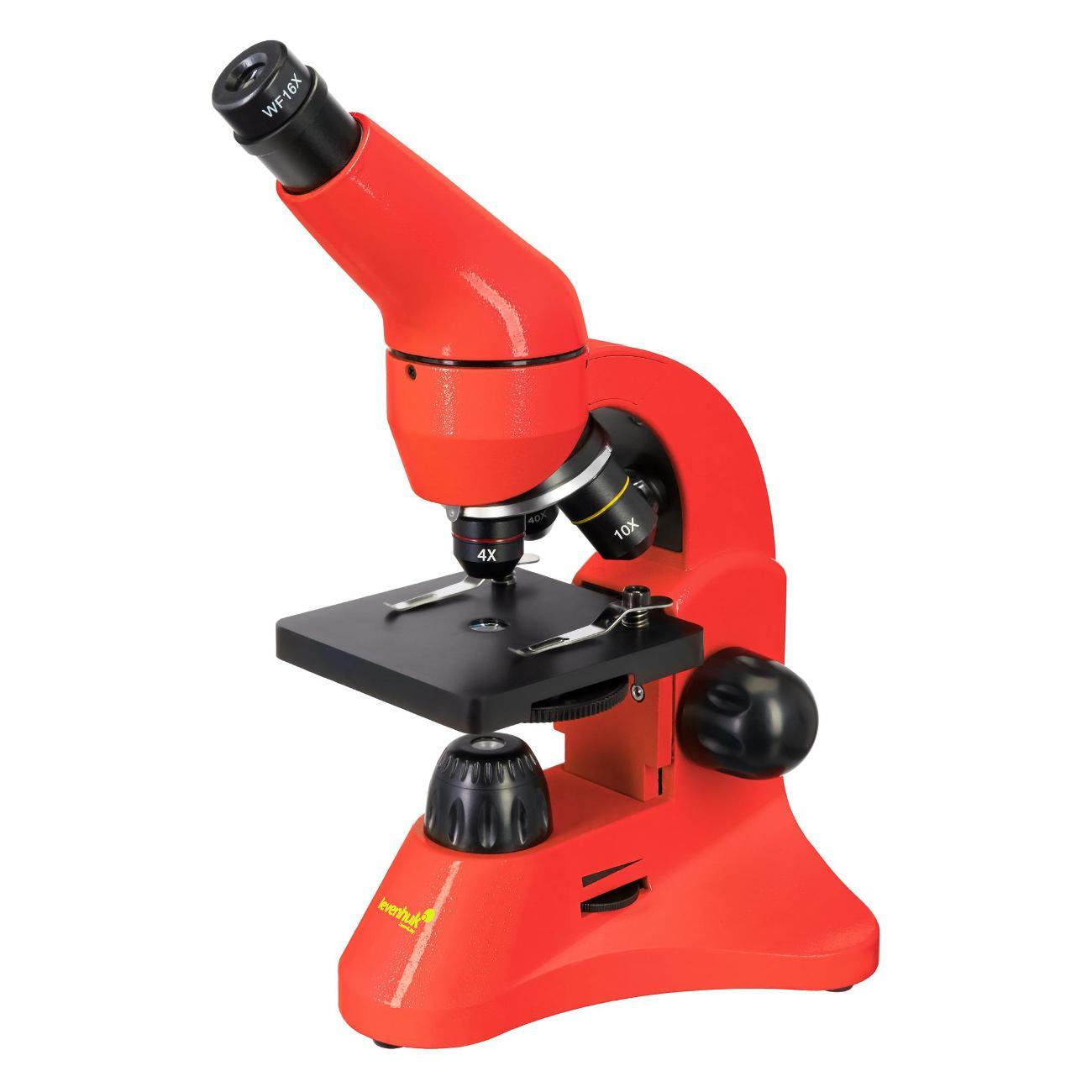 Микроскоп Levenhuk Rainbow 50L PLUS апельсин