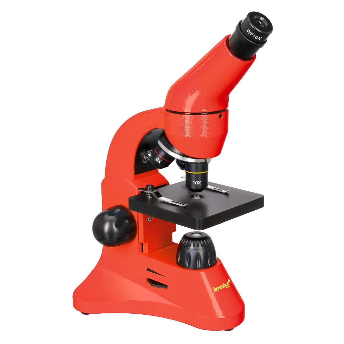 Микроскоп Levenhuk Rainbow 50L PLUS апельсин