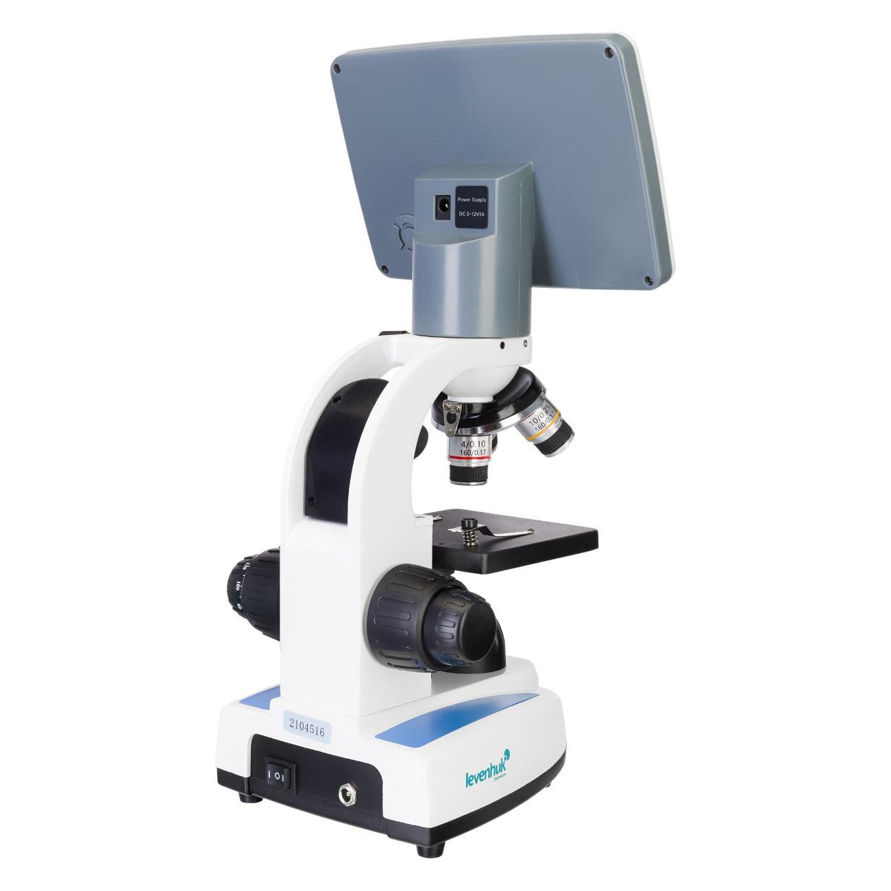 Микроскоп Levenhuk D85L LCD белый