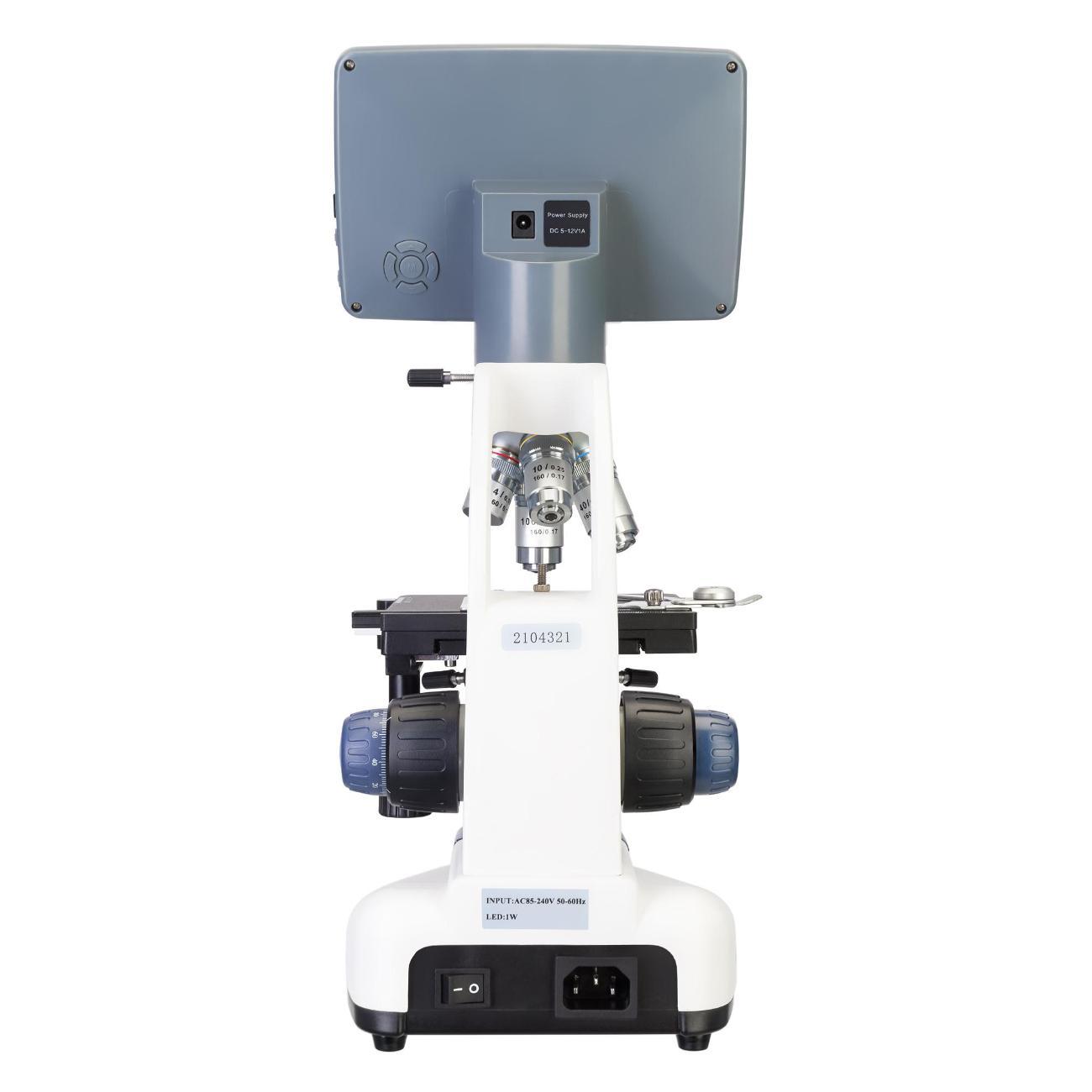 Микроскоп Levenhuk D95L LCD белый