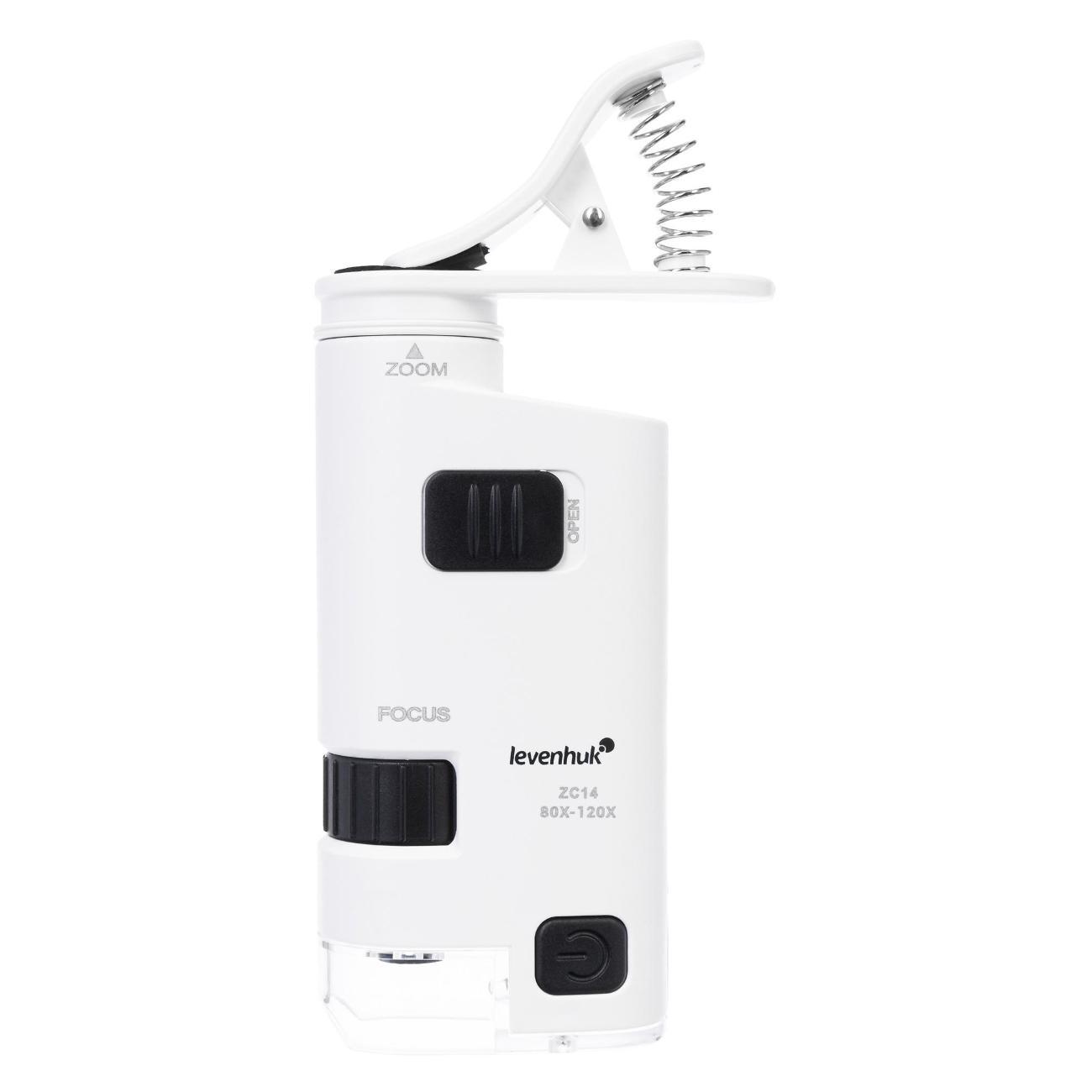 Микроскоп Levenhuk Zeno Cash ZC14 белый