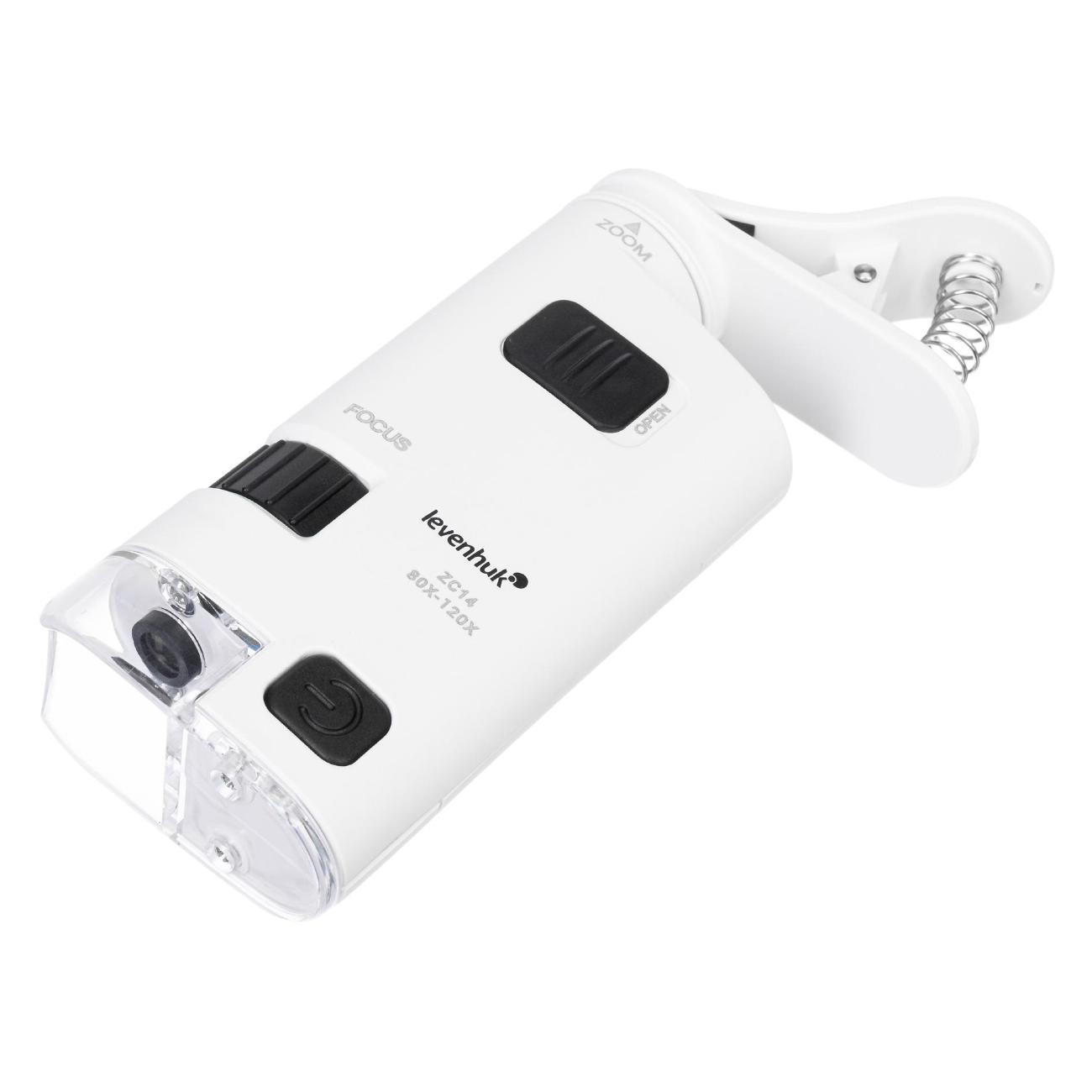 Микроскоп Levenhuk Zeno Cash ZC14 белый