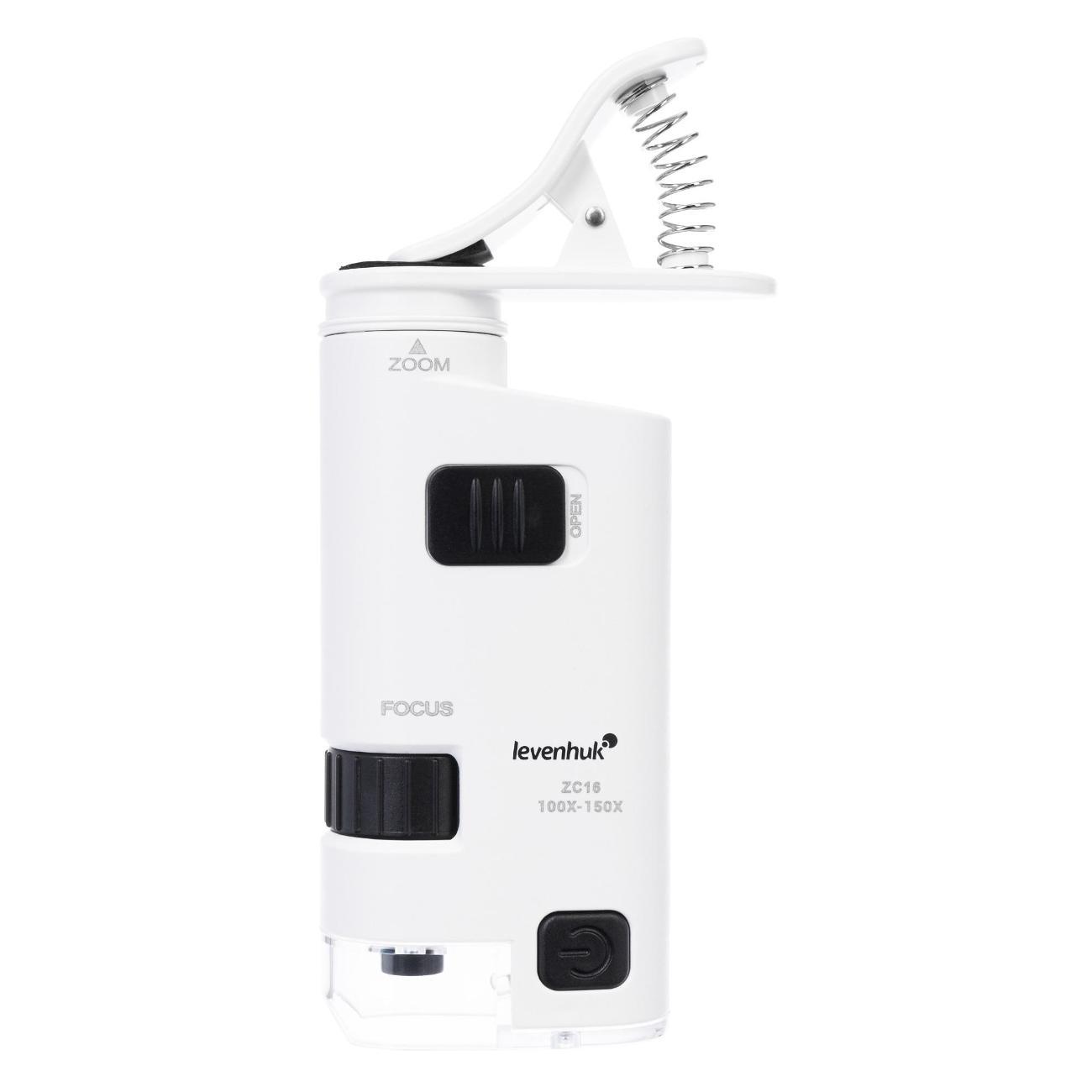 Микроскоп Levenhuk Zeno Cash ZC16 белый