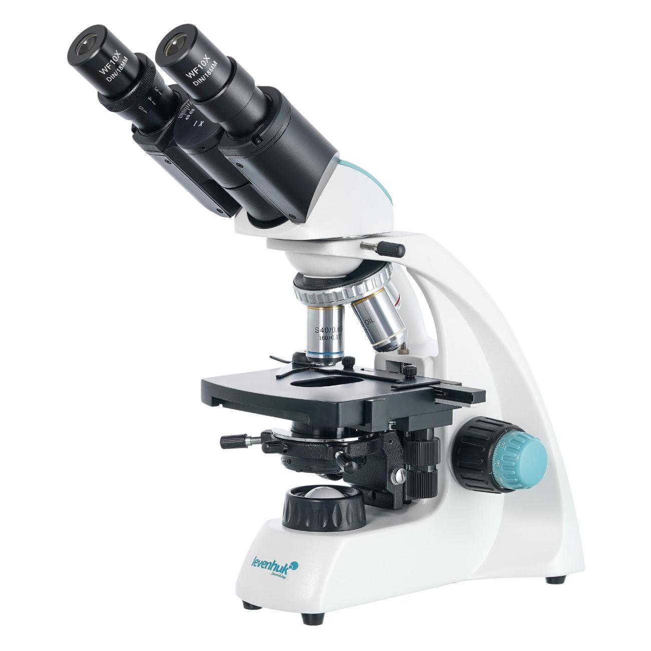 Микроскоп Levenhuk 400B белый