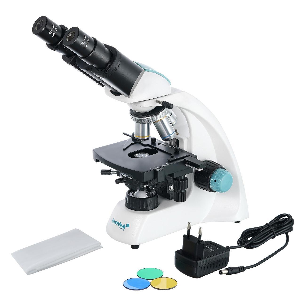 Микроскоп Levenhuk 400B белый