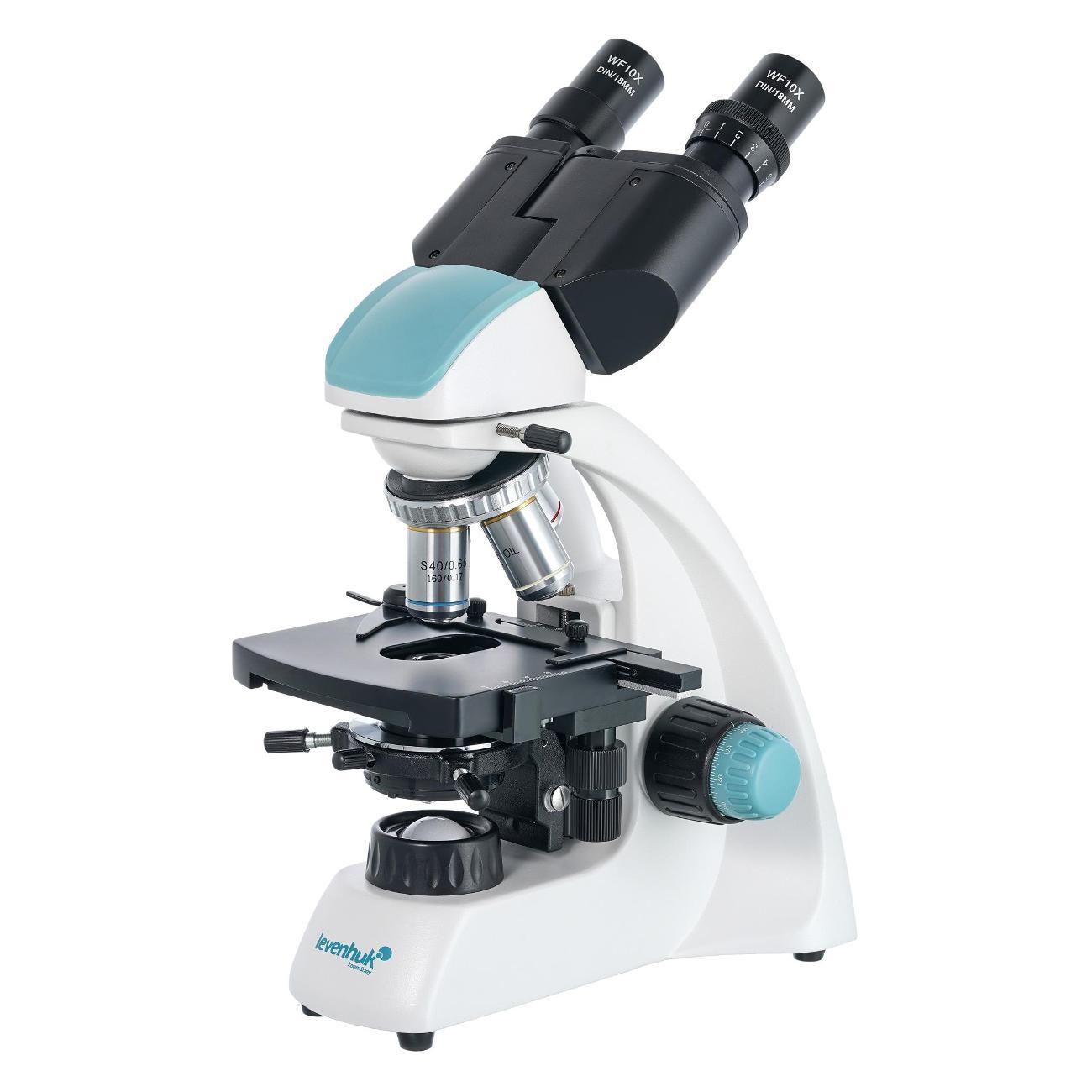 Микроскоп Levenhuk 400B белый