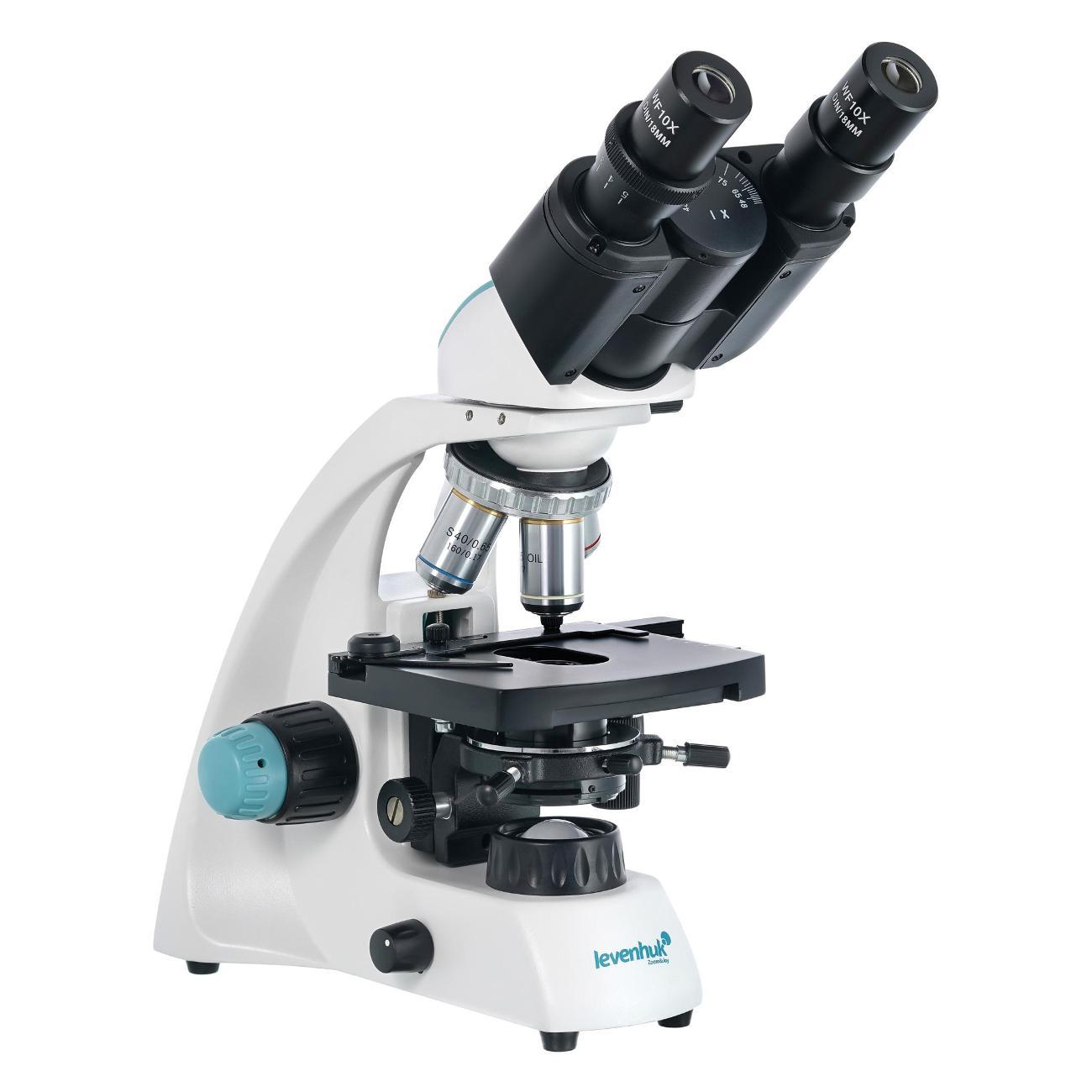 Микроскоп Levenhuk 400B белый