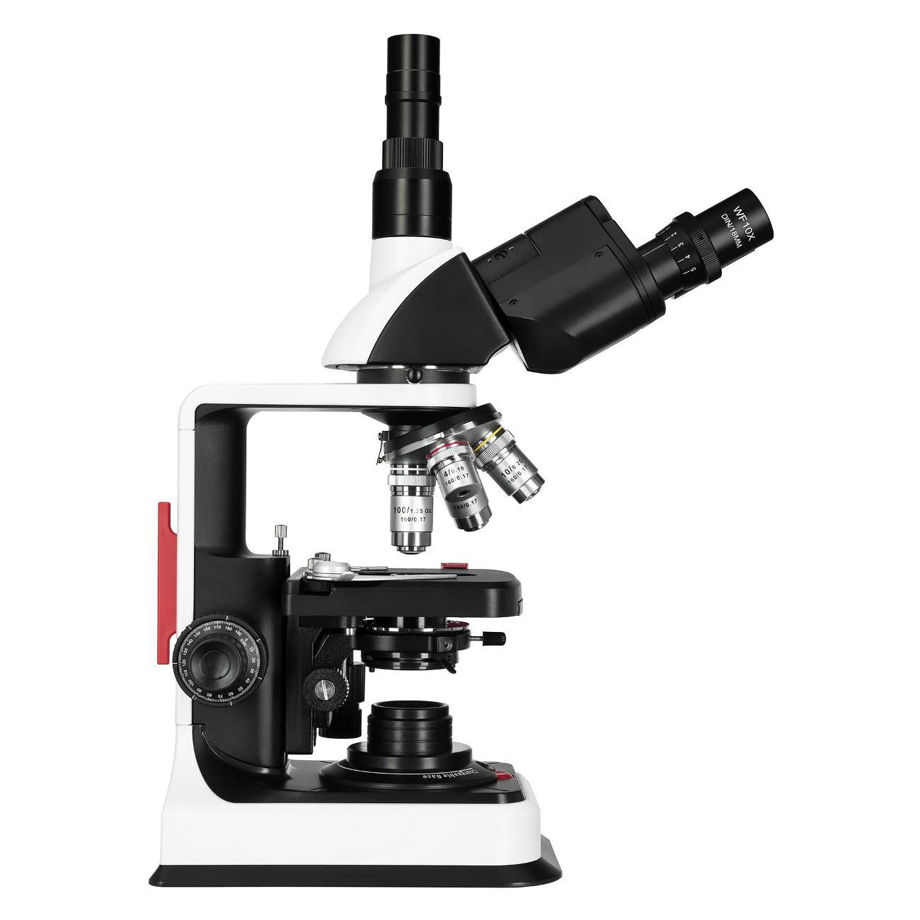 Микроскоп Levenhuk 450T черный
