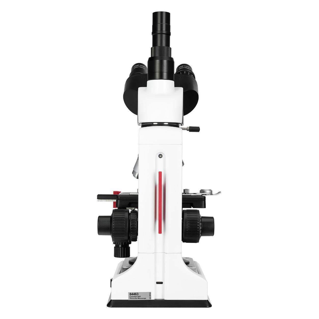 Микроскоп Levenhuk 450T черный