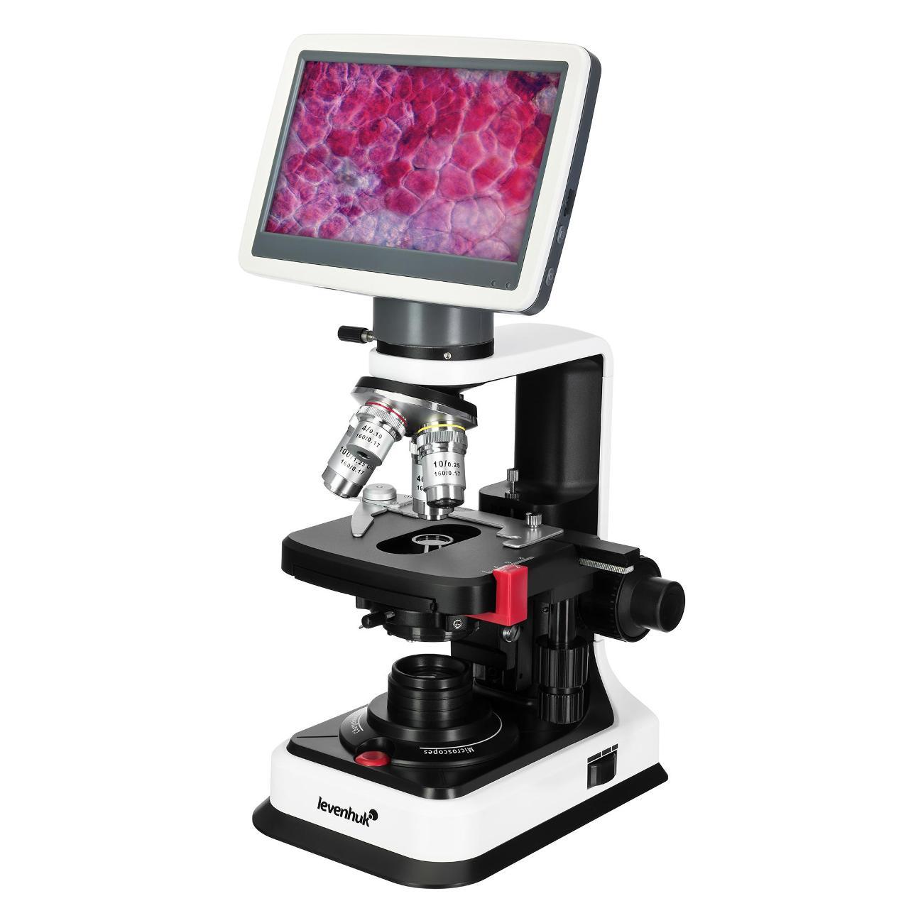 Микроскоп Levenhuk D450L LCD 7" черный