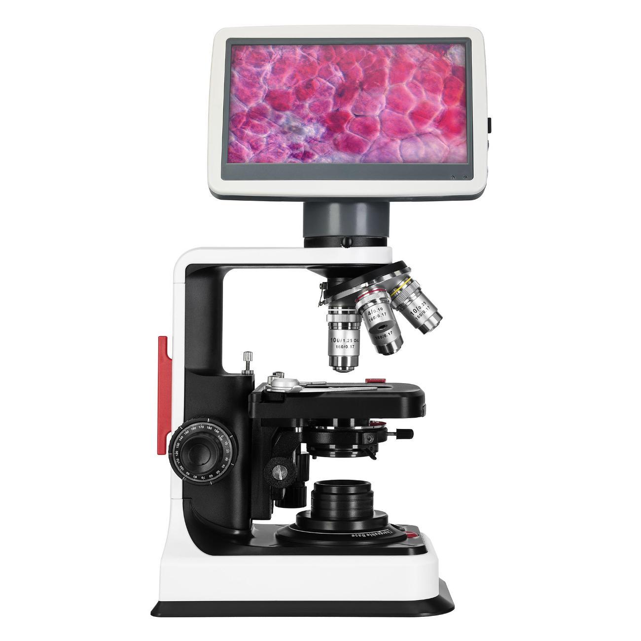 Микроскоп Levenhuk D450L LCD 7" черный