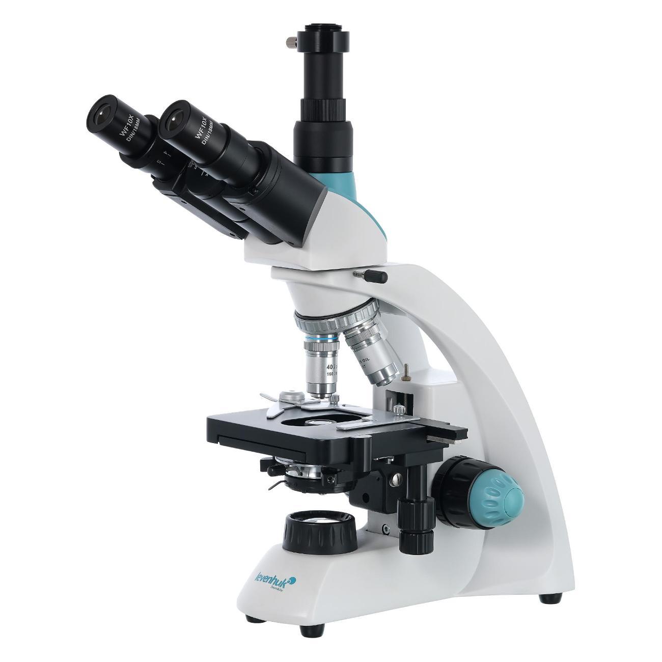 Микроскоп Levenhuk 500T белый
