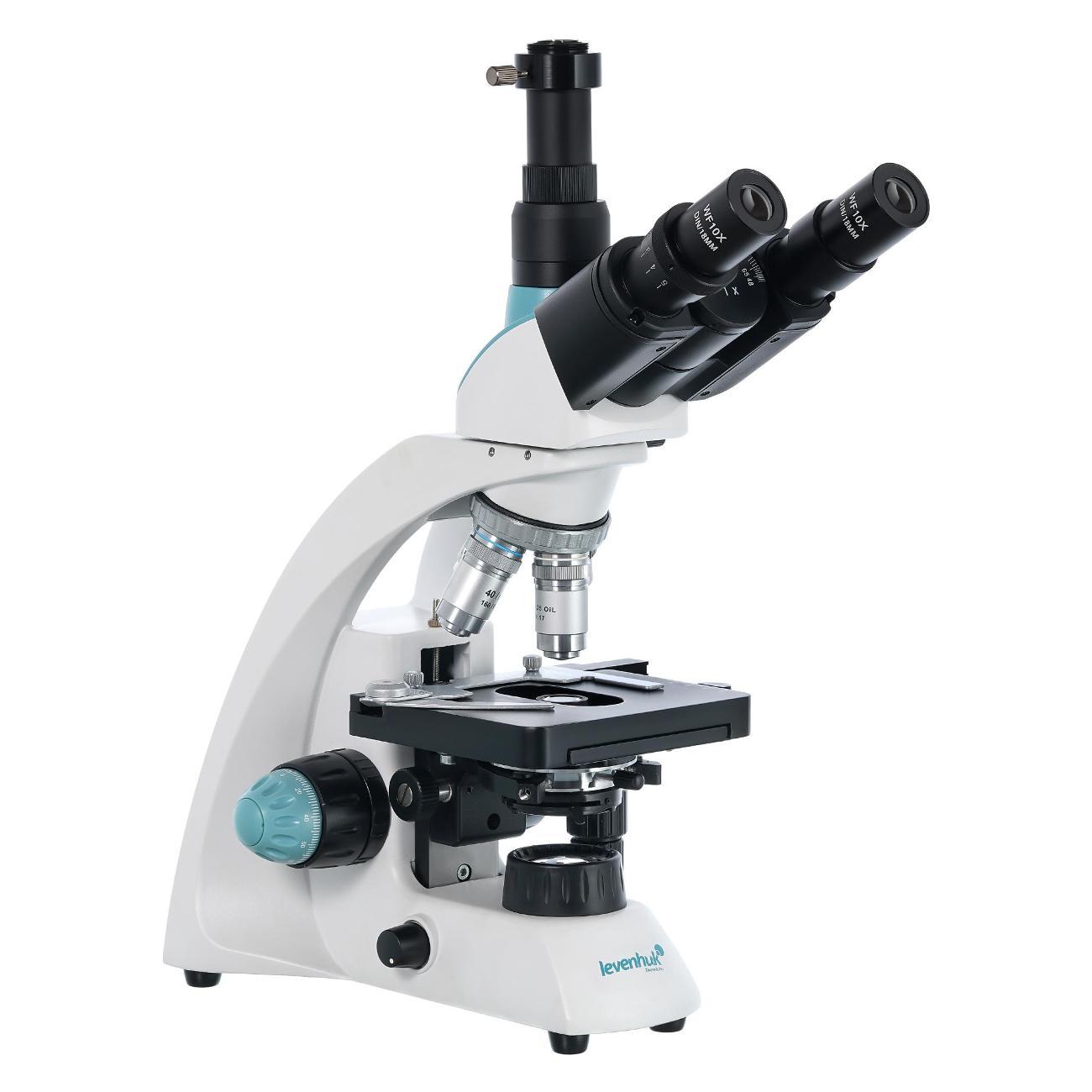 Микроскоп Levenhuk 500T белый