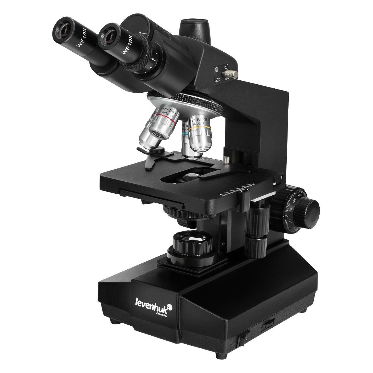 Микроскоп Levenhuk 890T черный