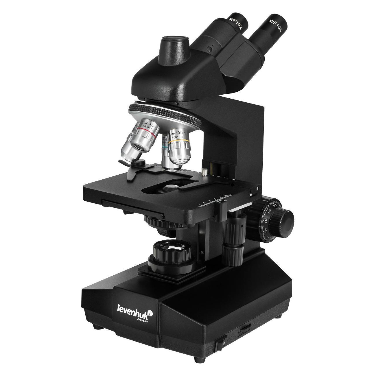 Микроскоп Levenhuk 890T черный