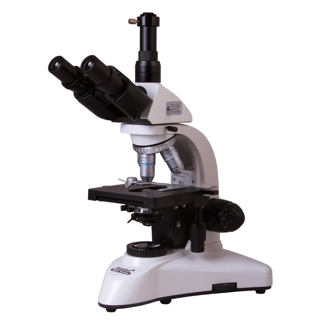 Микроскоп Levenhuk MED 25T белый