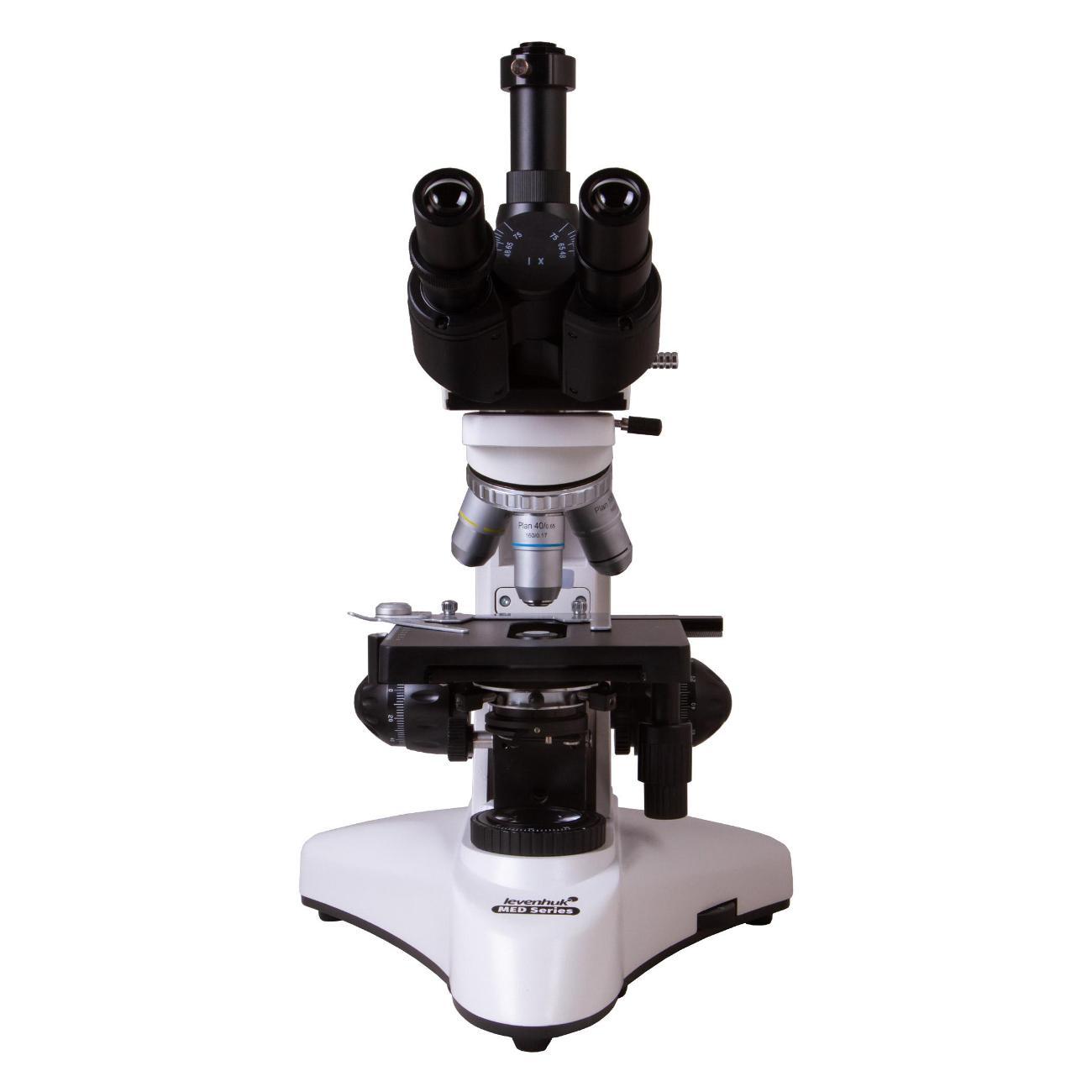 Микроскоп Levenhuk MED 25T белый