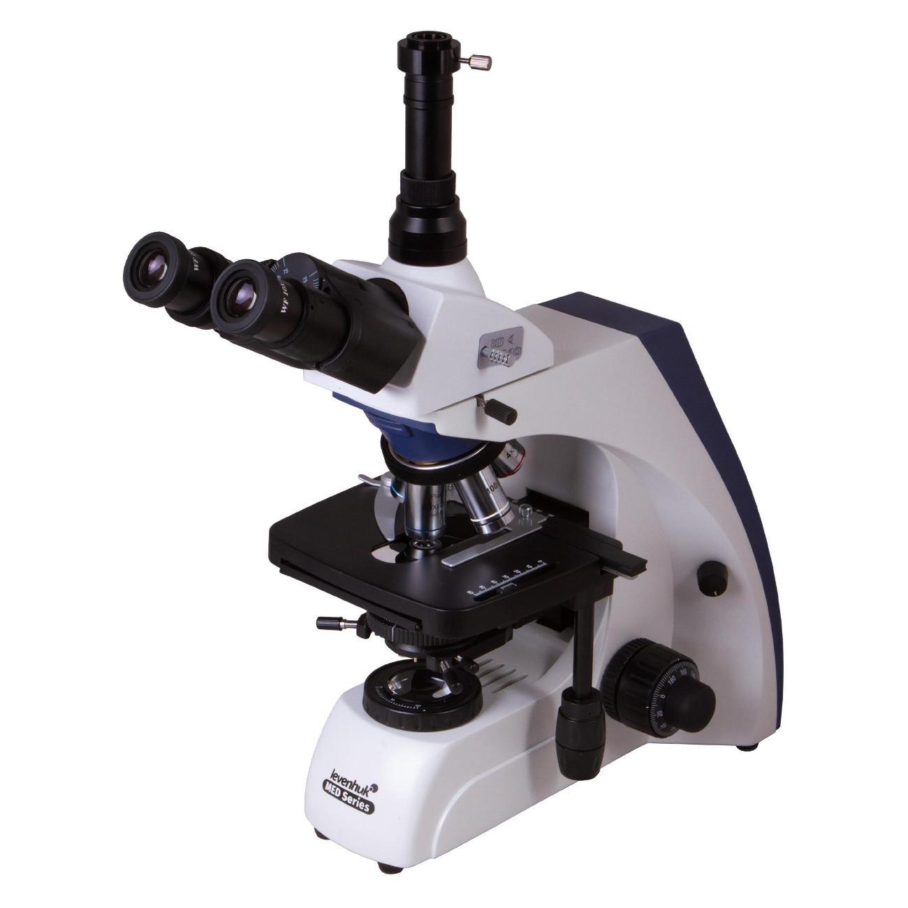 Микроскоп Levenhuk MED 35T белый