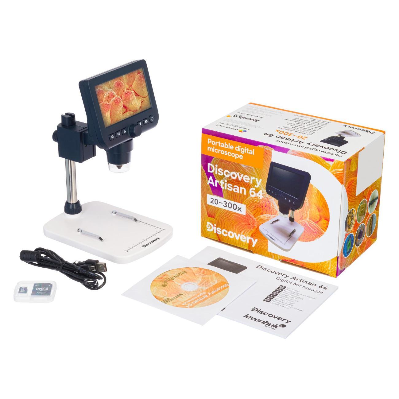 Микроскоп Discovery Artisan 64 синий