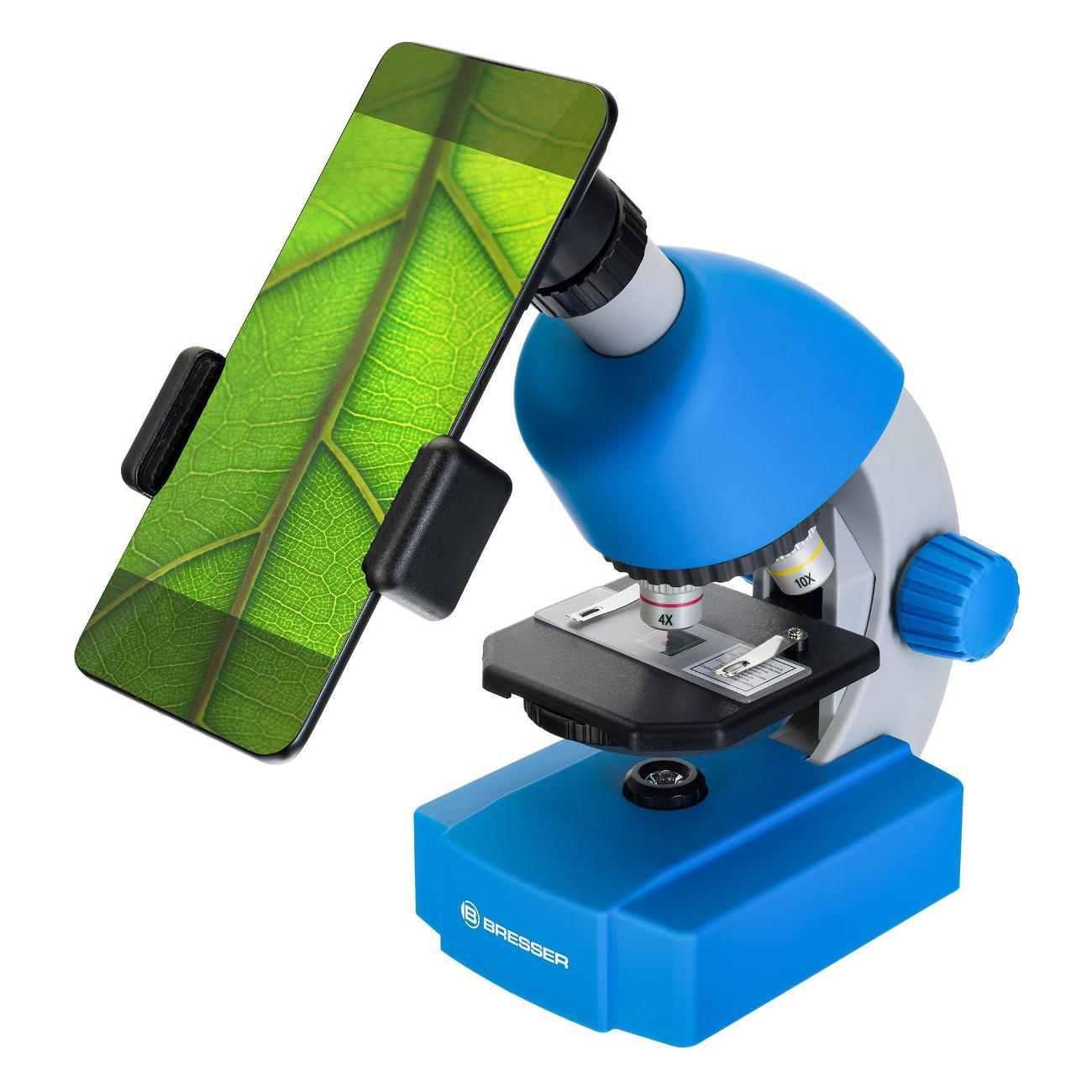 Микроскоп BRESSER Junior 40x-640x синий