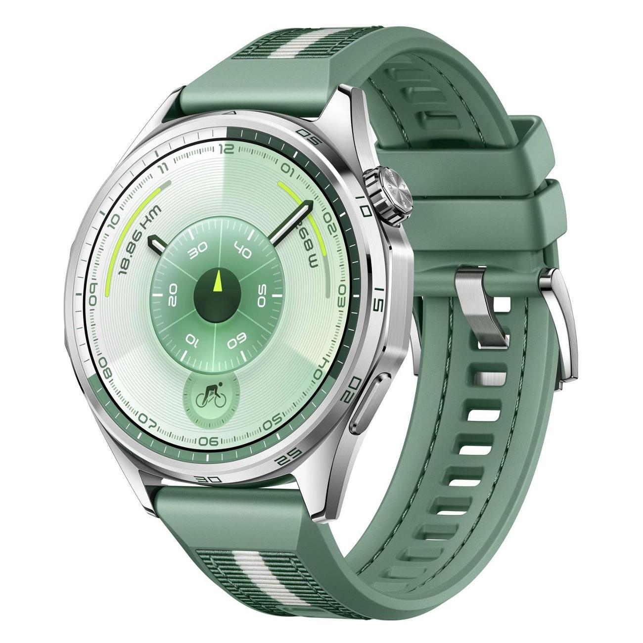 Смарт-часы HUAWEI WATCH GT 6 (55020FWD) зеленый