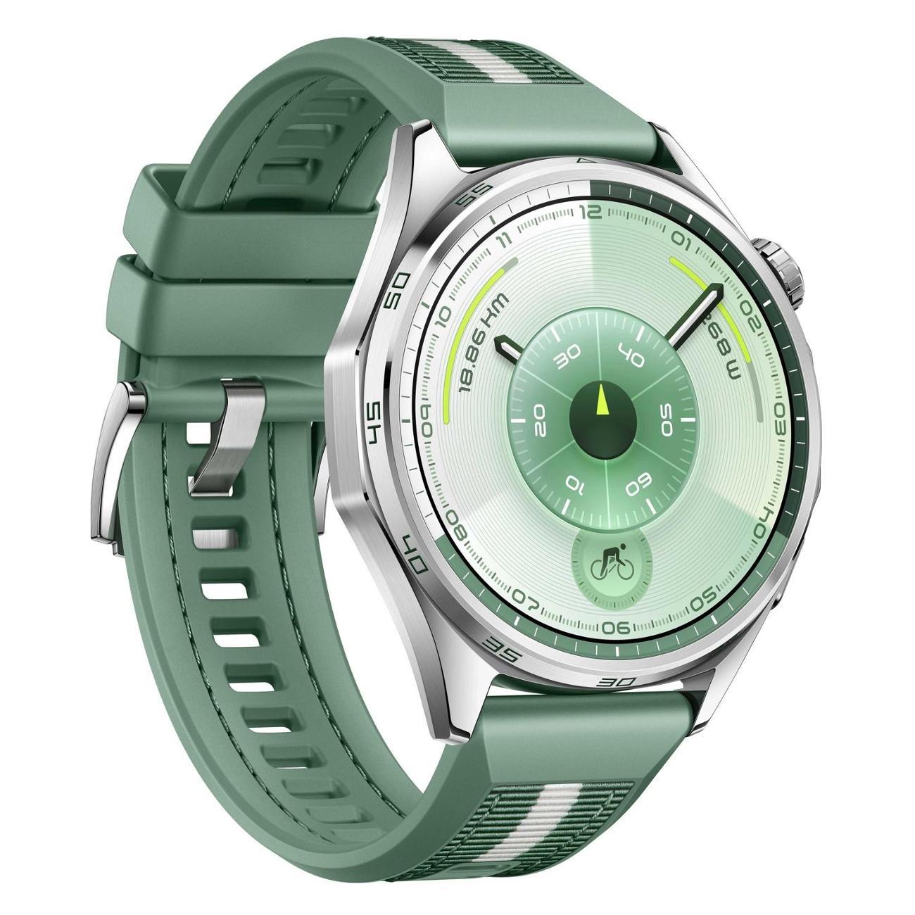 Смарт-часы HUAWEI WATCH GT 6 (55020FWD) зеленый