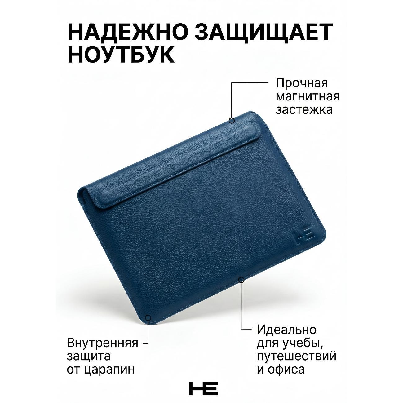 Защитный чехол для ноутбука Home Essential 13-14.2 Темно-синий