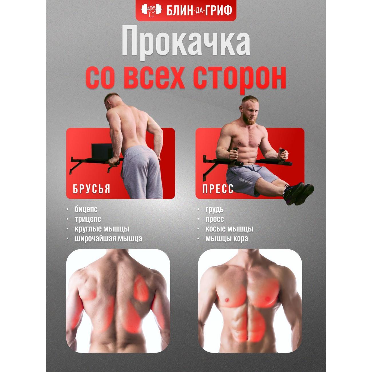 Турник БлинДаГриф Турник+брусья