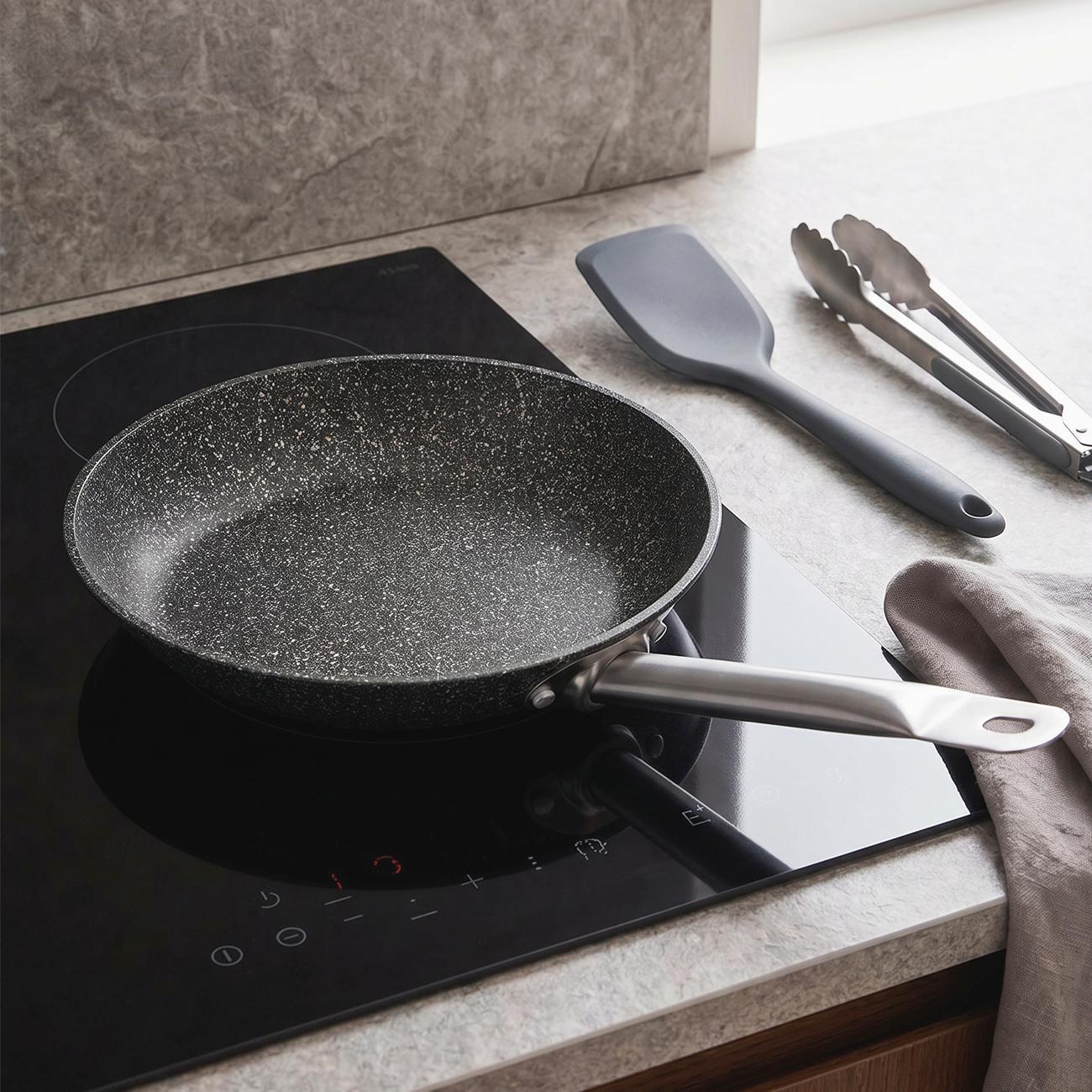 Сковорода 24см (облегченный чугун) REGENT inox ALFA фото