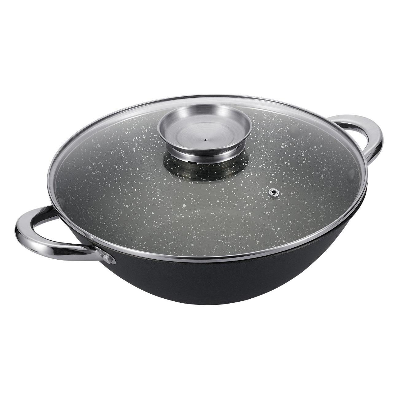 Казан (облегченный чугун) 3л/26см с аромокрышкой REGENT inox FRITTO